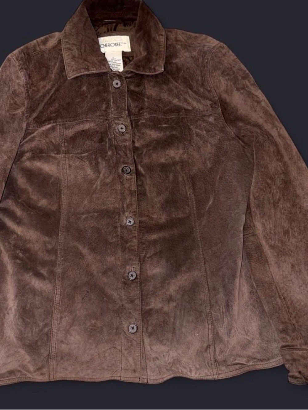 Cherokee Brown Leather Jacket